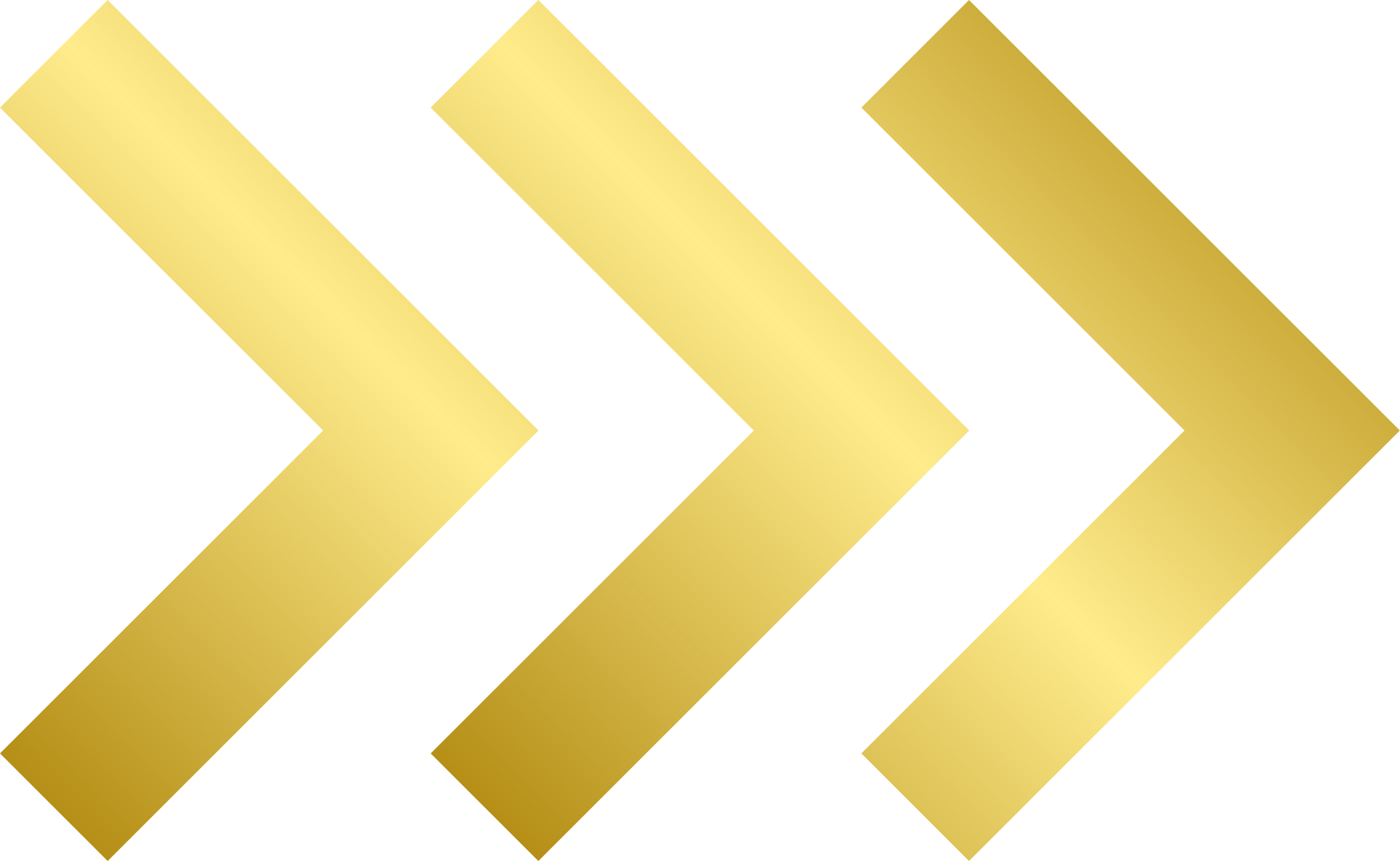 Gold Arrow. Golden Arrow Shape